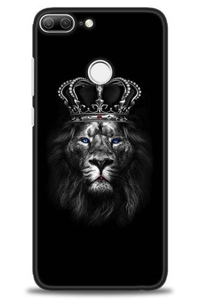 Huawei Honor 9 Lite Kılıf Hd Baskılı Kılıf - King Lion + Temperli Cam amhu-honor-9-lite-v-193-cm