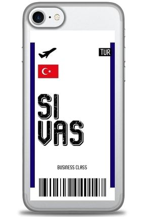 Iphone 7 Kılıf Hd Baskılı Kılıf - Sivas Uçak Bileti + Temperli Cam amap-iphone-7-v-279-cm