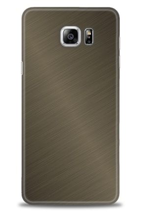 Samsung Galaxy Note 5 Kılıf Hd Baskılı Kılıf - Metal Polish + Temperli Cam amsm-note-5-v-65-cm