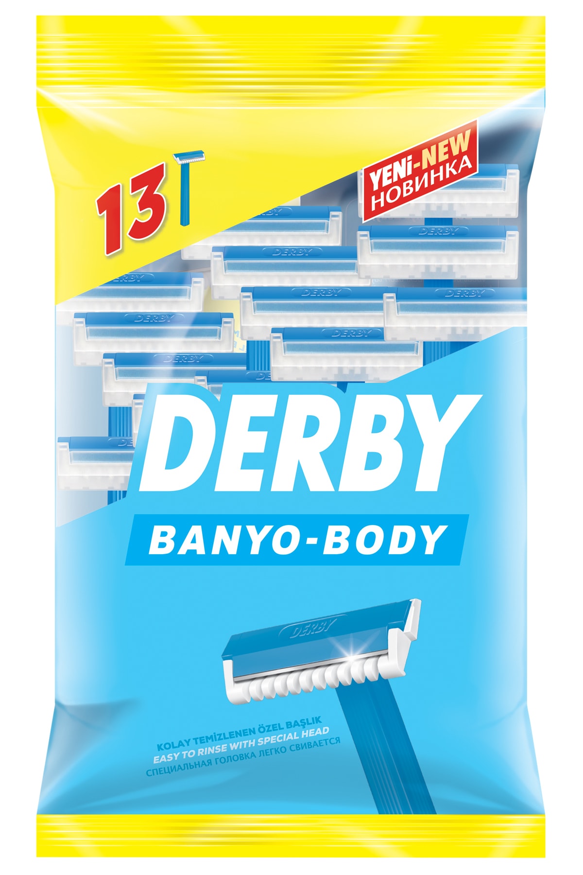 Derby Banyo 13'lü Poşet x 7 Paket