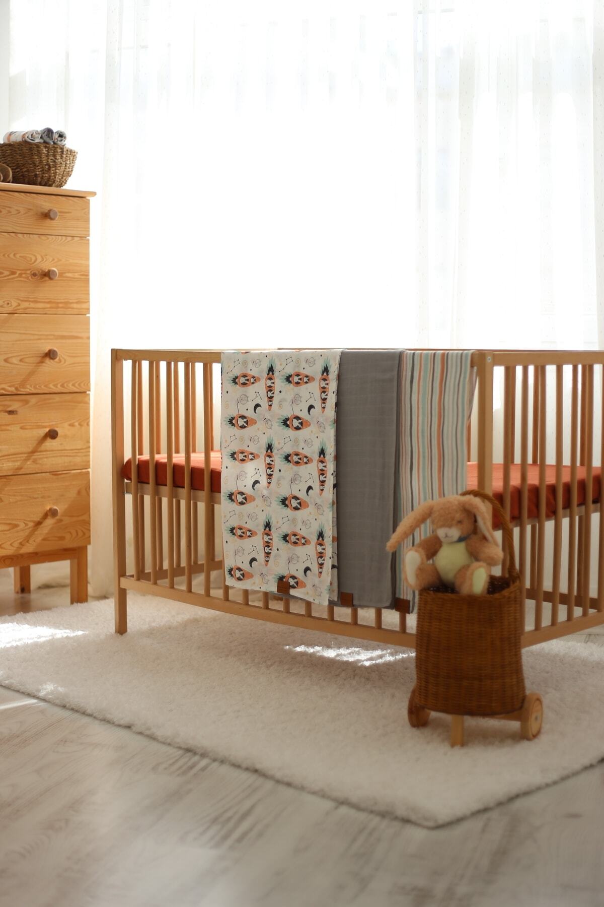 3-Piece Muslin Cover Set Collection