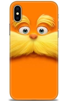 Iphone X Kılıf Hd Baskılı Kılıf - Garfield + Temperli Cam nmap-iphone-x-v-18-cm