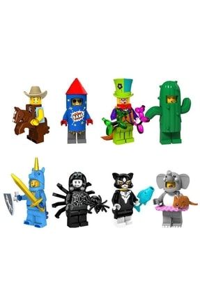 Lego Uyumlu Anime Eğlenceli 8 Li Minifigür Set lego,anime,marvel,avengers