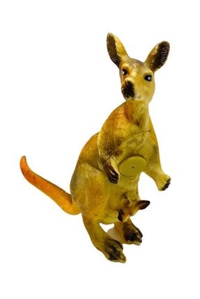 Oyuncak Kanguru Figürü Soft Yumuşak Plastik 20cm. TL-457