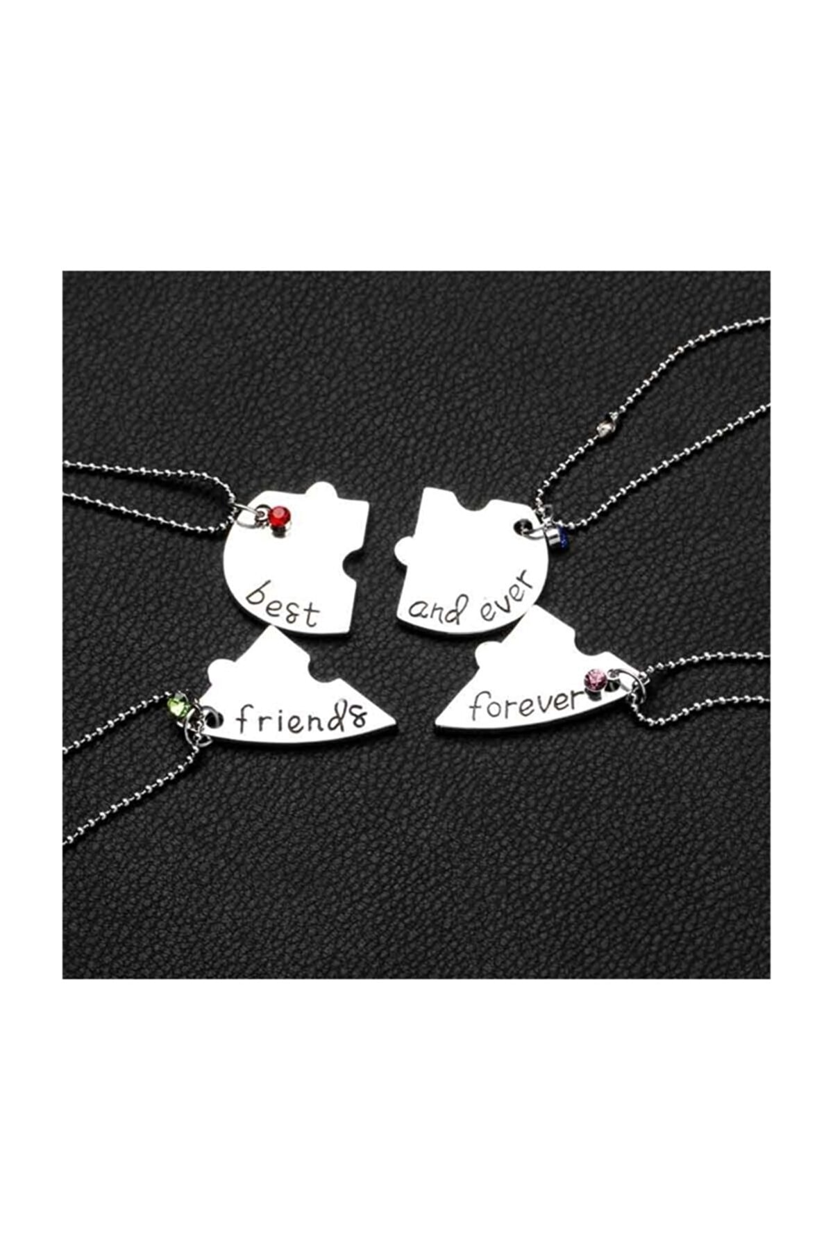 ChainsHouse Puzzle Friendship Necklace Stainless Steel BFF Necklace, 2/3/4/5/6/7/8pcs  Personalized Matching Heart Pendant Friendship Necklaces for Women Men,  Send Gift Box - Walmart.com