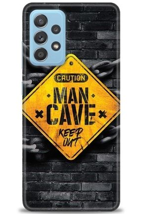 Samsung Galaxy A52s 5g Kılıf Hd Baskılı Kılıf - Man Cave + Temperli Cam amsm-a52s-5g-v-179-cm