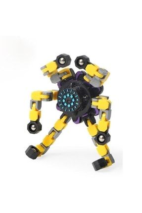 Funny Sensory Fidget Spinners Toys Finger Hand Spinner Sarı 4235412365218