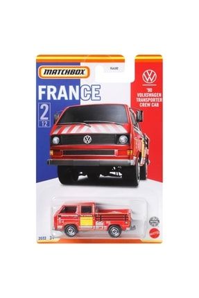 1:64 Best Of France Arabalar '90 Volkswagen Transporter Crew Cab RKT-HFH69
