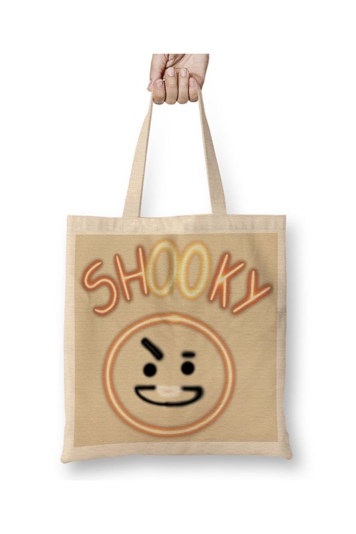 Bask D kkan Bt21 Glowing Shooky Bts Cloth Bag Long Handle Trendyol