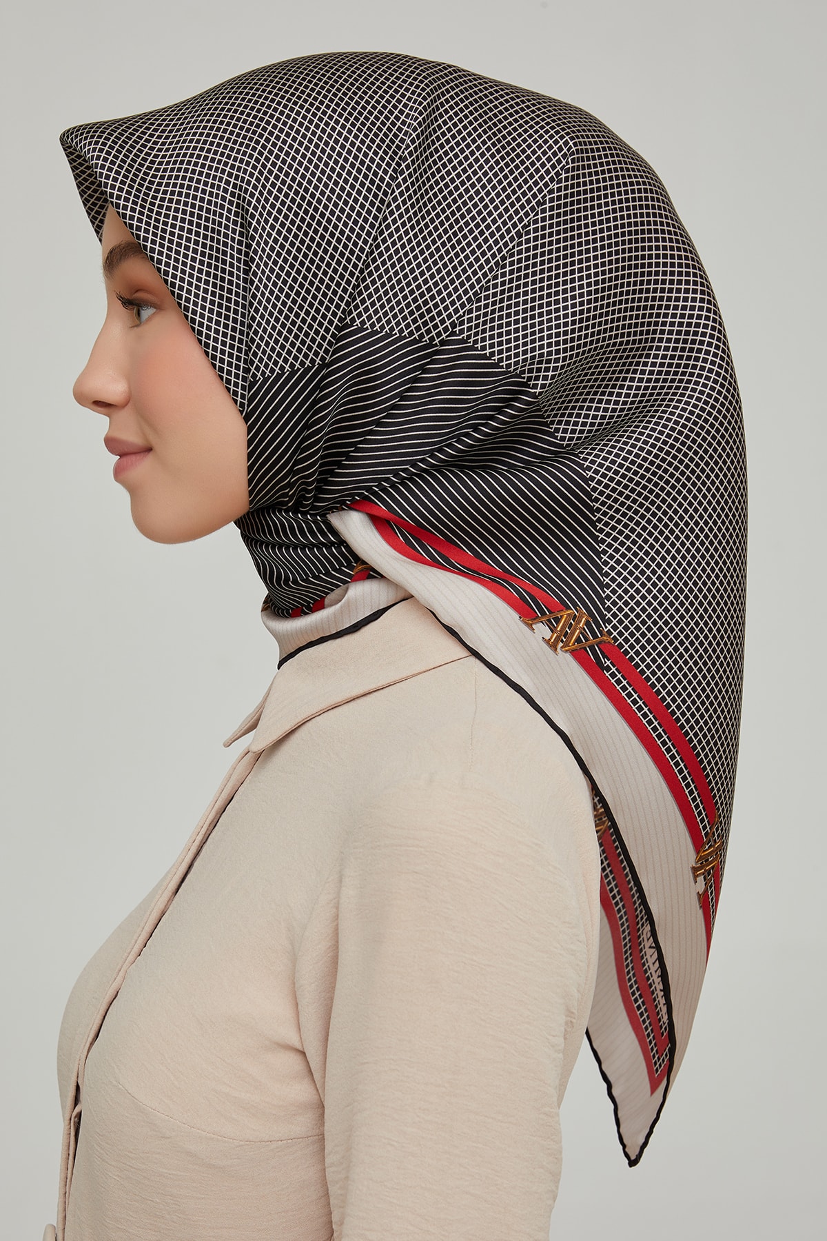 روسری زنانه آرمینه | E21KA8616D03 Armine - Image 3