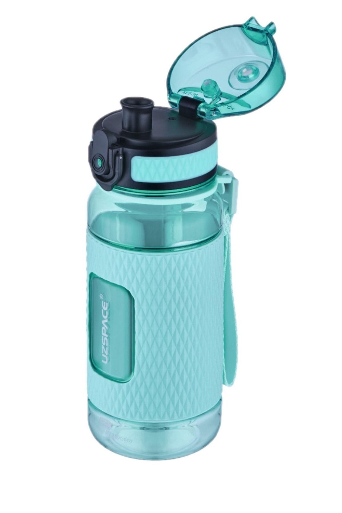 قمقمه ورزشی صورتی دخترانه و پسرانه بچگانه FF 400ml تریتان سیلیکون محافظت شده از چربی آب بدن بدون لغزش Uzspace