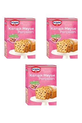 Karışık Meyve Parçaları 3'lü Set XBEDI00570