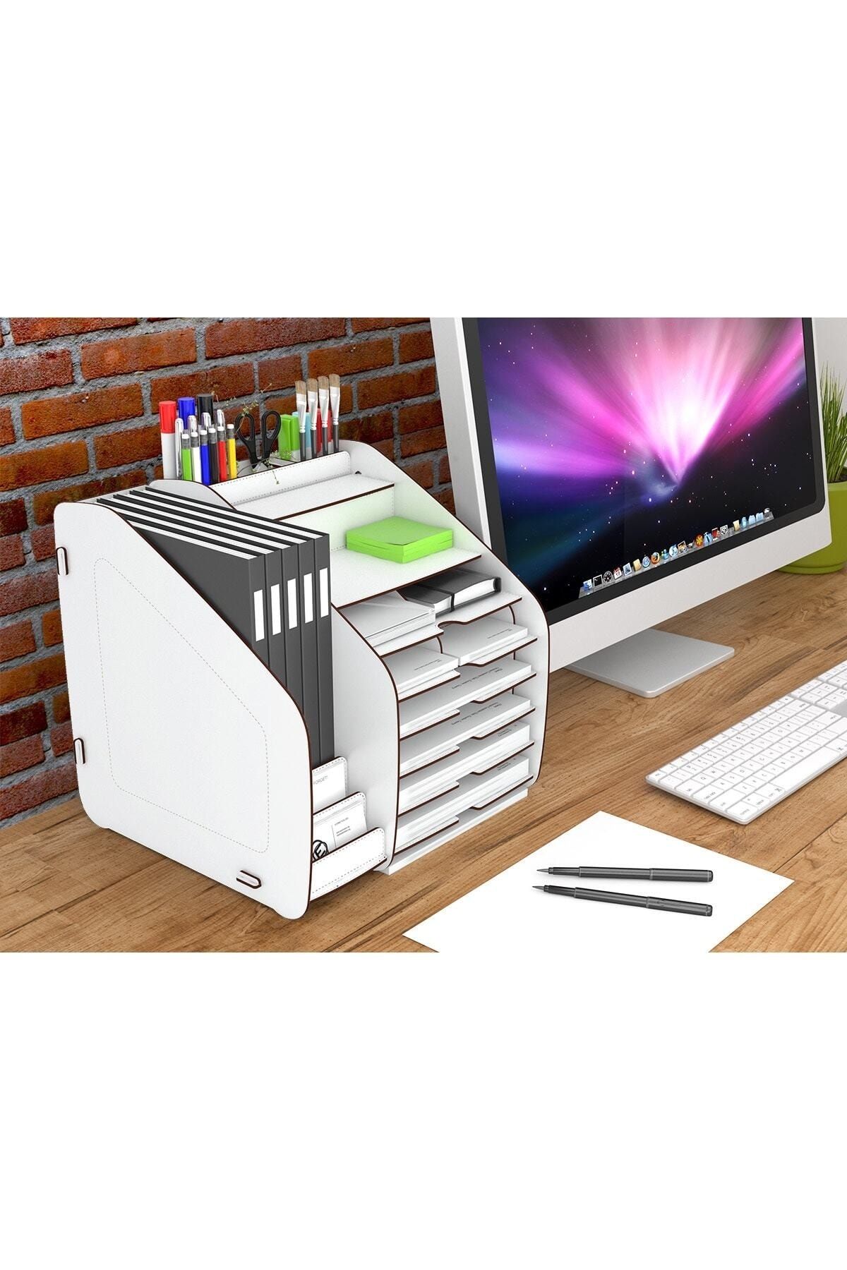 Design OTTO-Fx-xl Modest 6 Color A4 Document Shelf Desktop Organizer 2