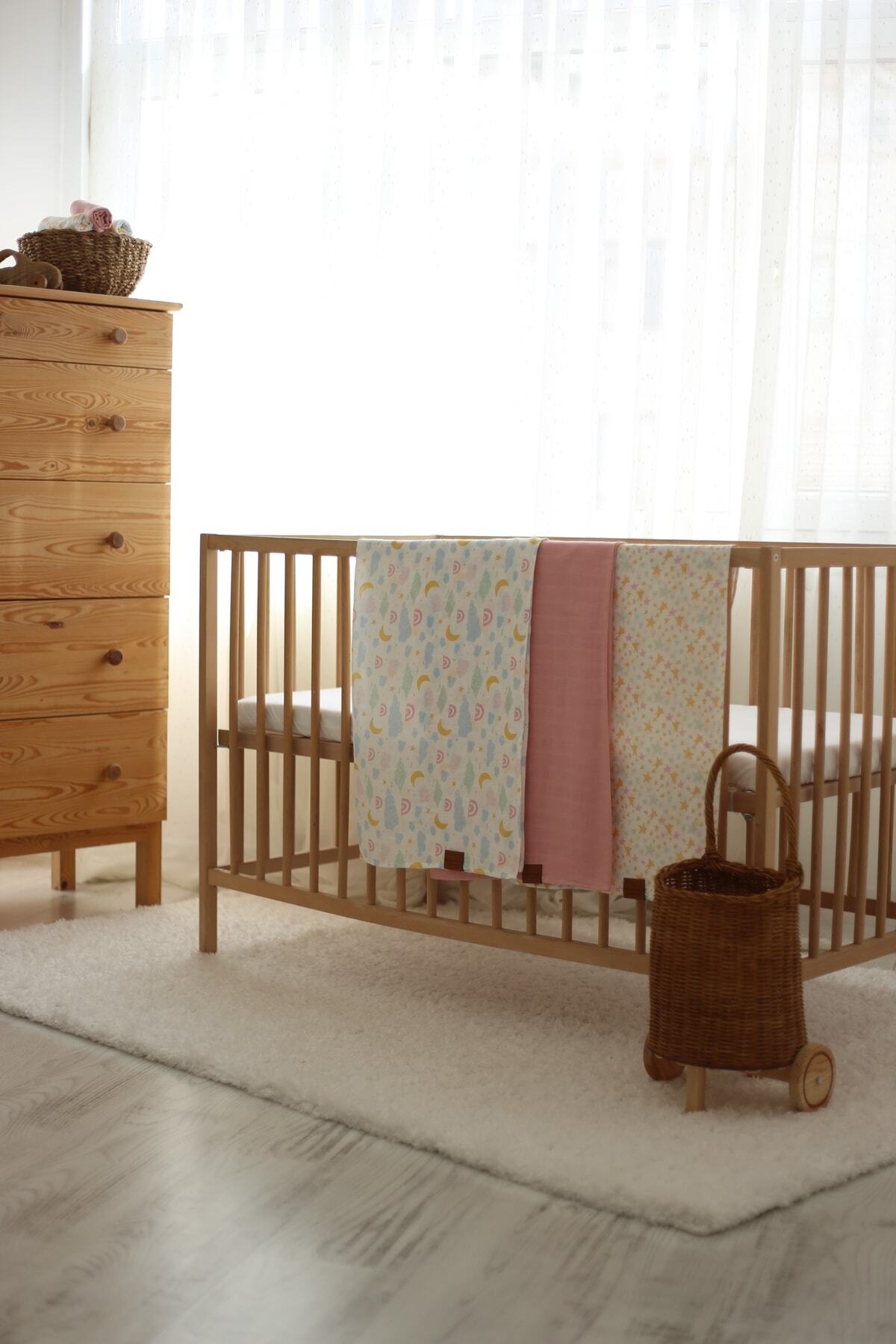 3-Piece Muslin Cover Set - Sleeper Collection