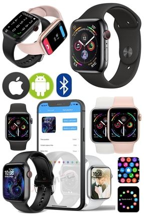 Ios & Android Uyumlu Akıllı Bluetooth Kol Saat Yeni Seri Arama Konuşma Watch X Serisi Smart Watch k19g