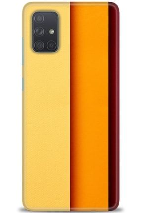 Samsung Galaxy A71 Kılıf Hd Baskılı Kılıf - Renkli Kartlar + Temperli Cam amsm-a71-v-233-cm