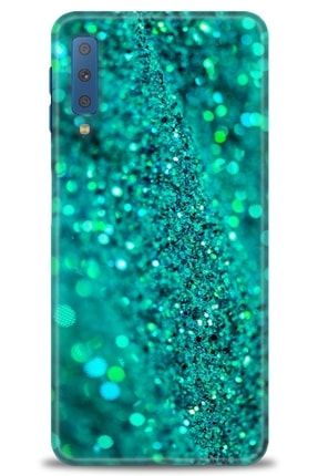 Samsung Galaxy A7 2018 Kılıf Hd Baskılı Kılıf - Diamonds + Temperli Cam tmsm-a7-2018-v-235-cm