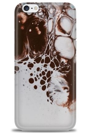 Iphone 6 Kılıf Hd Baskılı Kılıf - Bubbles Stains Wall + Temperli Cam amap-iphone-6-v-164-cm