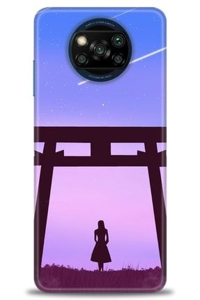 Xiaomi Poco X3 Nfc Kılıf Hd Baskılı Kılıf - Girl Silüet + Temperli Cam nmxi-poco-x3-nfc-v-123-cm