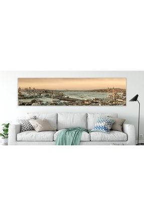 Panoramik Istanbul Manzara Kanvas Tablo TYC00411333183