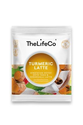 Turmeric Latte (zerdeçallı Latte) 23 G (düşük Kalorili, Vegan, Glutensiz) TLC10221