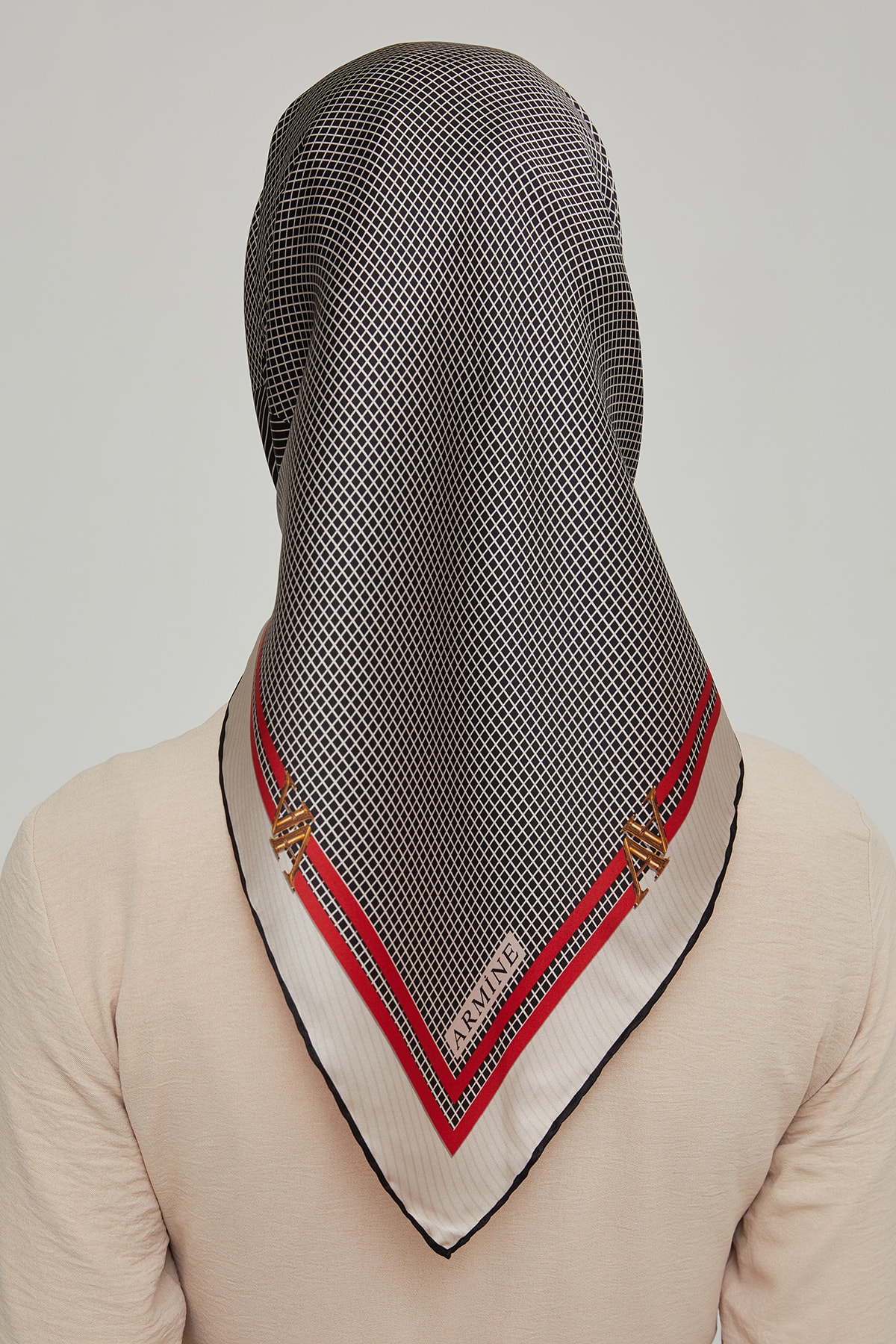 روسری زنانه آرمینه | E21KA8616D03 Armine - Image 5