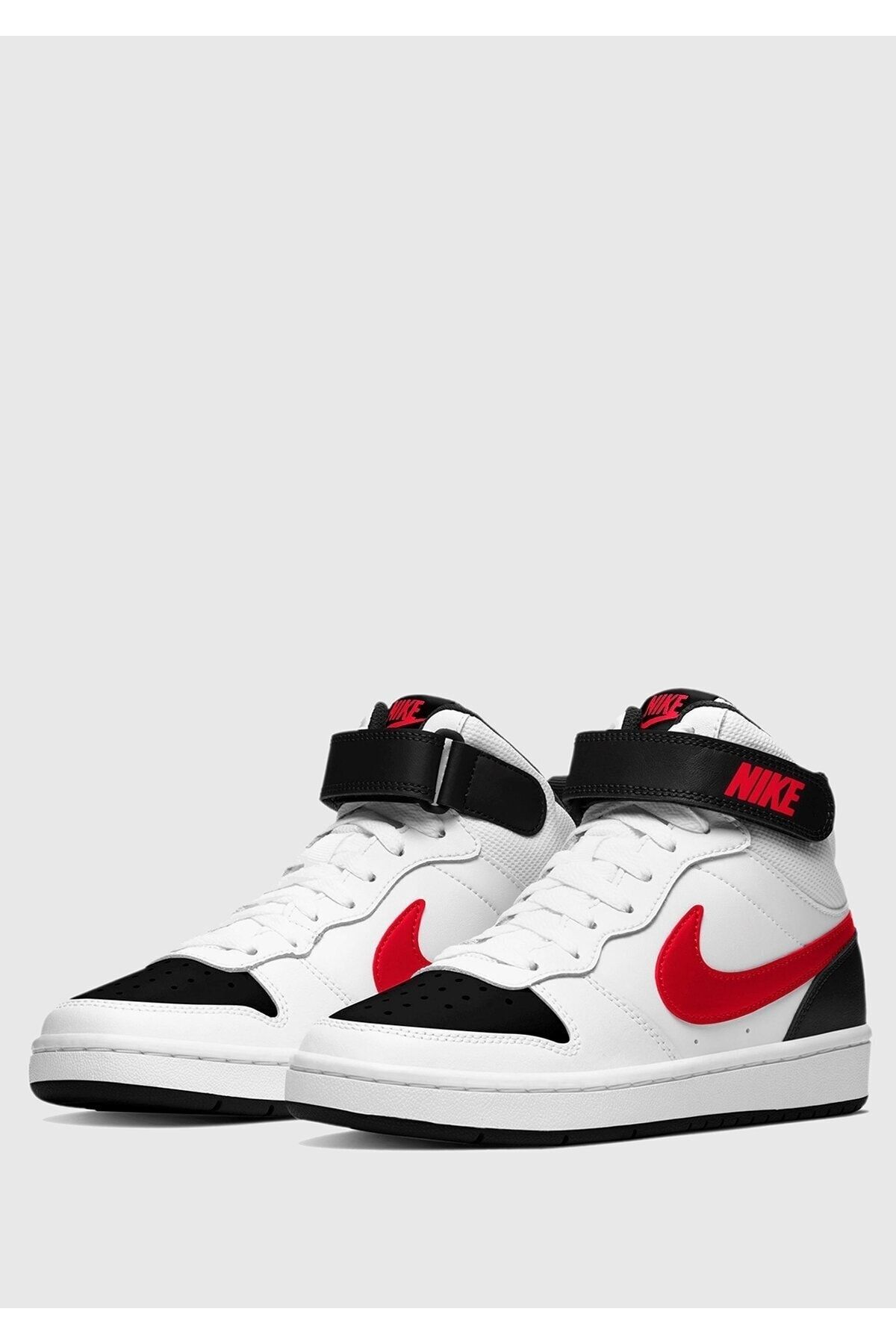 اسنیکر سفید مردانه و زنانه Court Borough Mid Sport کفش CD7782 110 Nike
