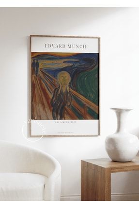 Edvard Munch The Scream Çerçevesiz Poster MUNCH20