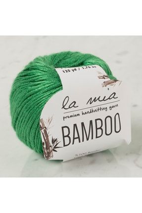 La Mia Bamboo Yeşil El Örgü Ipi - L114 9689