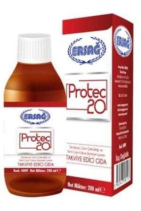 Protec20 Zerdeçal Üzüm Çekirdeği Sahil Çamı Takviye Edici Gıda 200ml ERS21