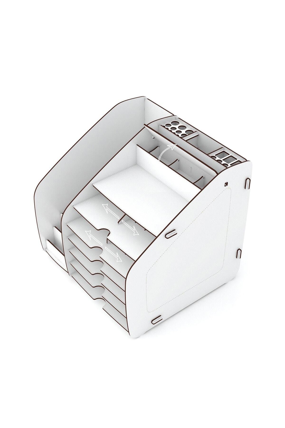 Design OTTO-Fx-xl Modest 6 Color A4 Document Shelf Desktop Organizer 5