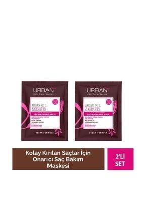 Argan Oil & Keratin Pre Hair Mask 2'li Set SET.URB.203