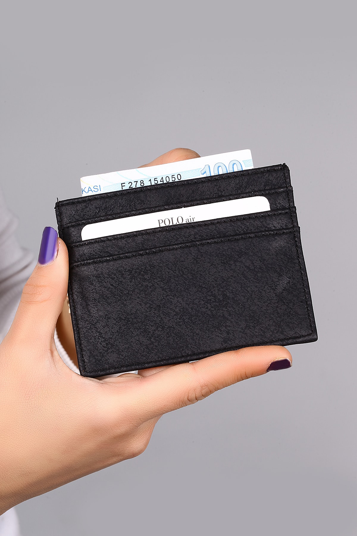 polo air  Erkek Spor Kartlık Siyah - Görsel 2