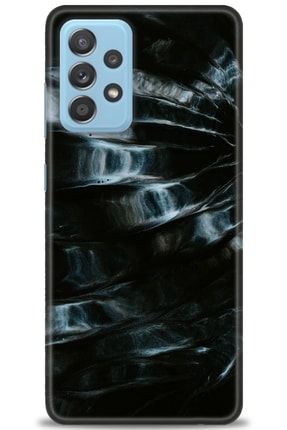 Samsung Galaxy A52 Kılıf Hd Baskılı Kılıf - Dark Paint + Temperli Cam nmsm-a52-v-142-cm