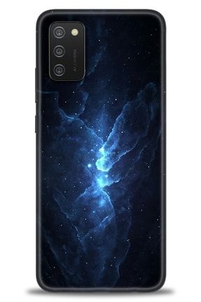 Samsung Galaxy A02s Kılıf Hd Baskılı Kılıf - Bulutların Çarpışması + Temperli Cam amsm-a02s-v-214-cm