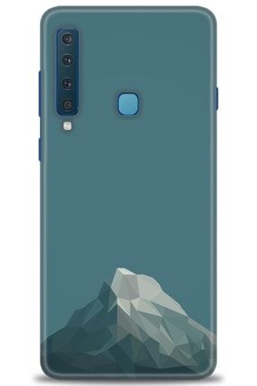 Samsung Galaxy A9 2018 Kılıf Hd Baskılı Kılıf - Alone Mountain + Temperli Cam nmsm-a9-2018-v-52-cm