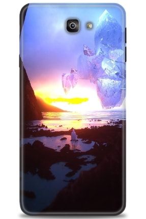 Samsung Galaxy J7 Prime Kılıf Hd Baskılı Kılıf - Landscape Fantastic + Temperli Cam amsm-j7-prime-v-80-cm