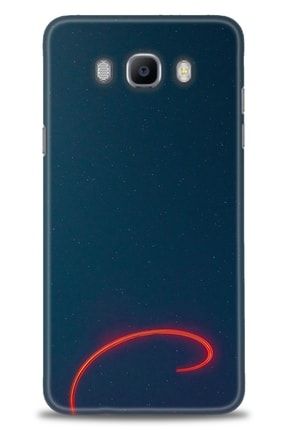 Samsung Galaxy J7 2016 / J710 Kılıf Hd Baskılı Kılıf - Kızıl Yol + Temperli Cam tmsm-j7-2016-j710-v-199-cm