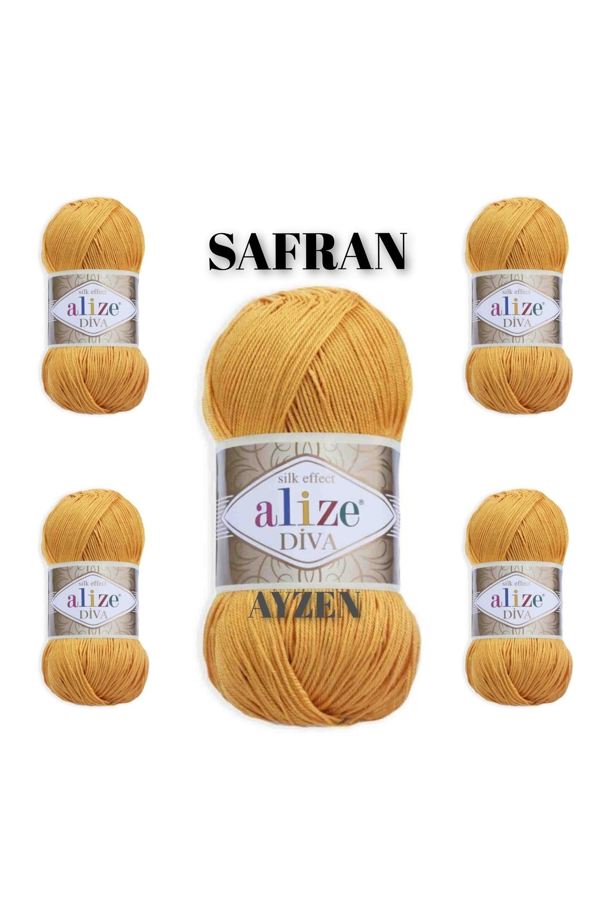 Diva Hand Knitting Rope 100gr 5 Pieces Pack (100gr X 5 Pieces)