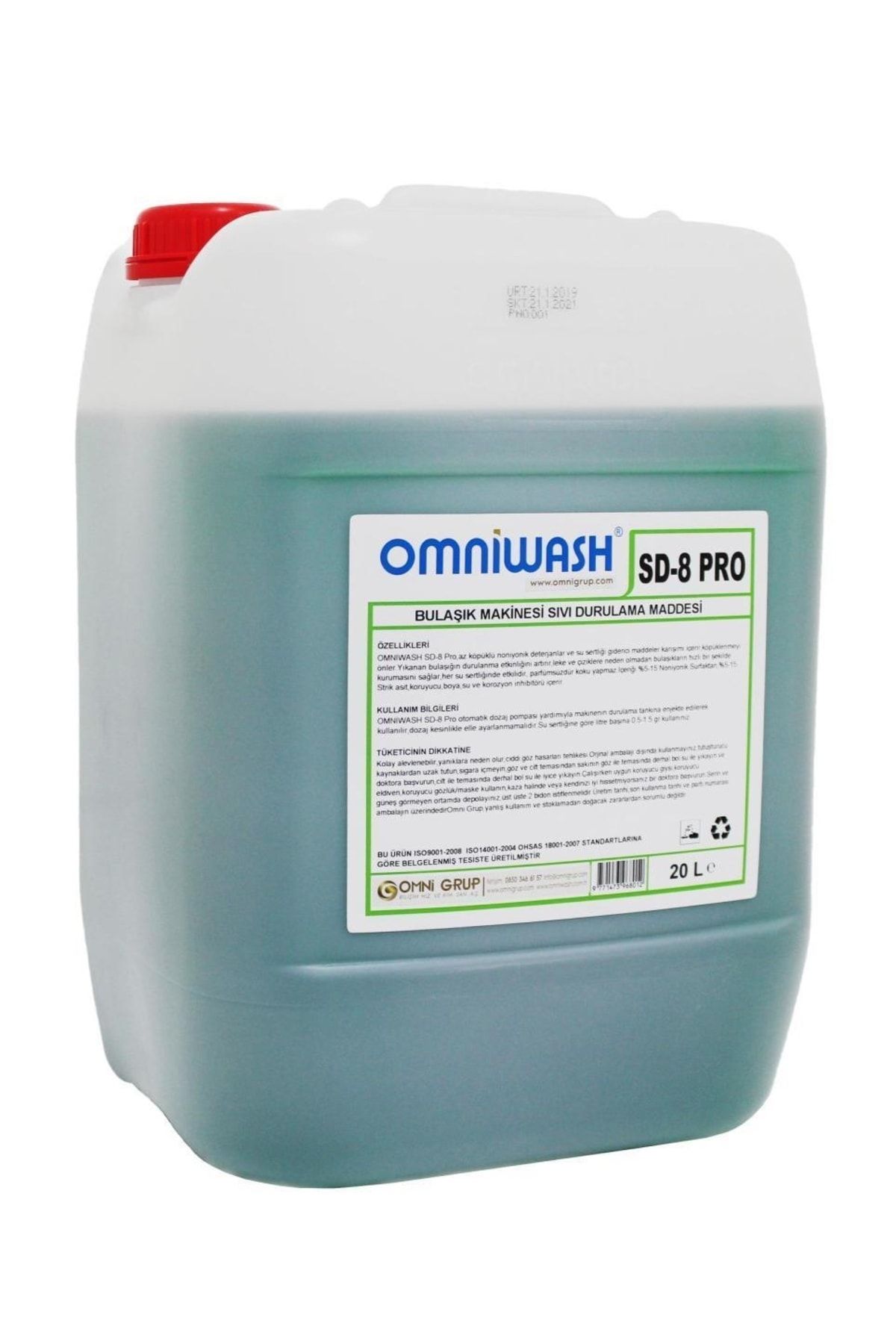 Omniwash-Industrial Dishwasher Dosing Pump and Detergent Set 4