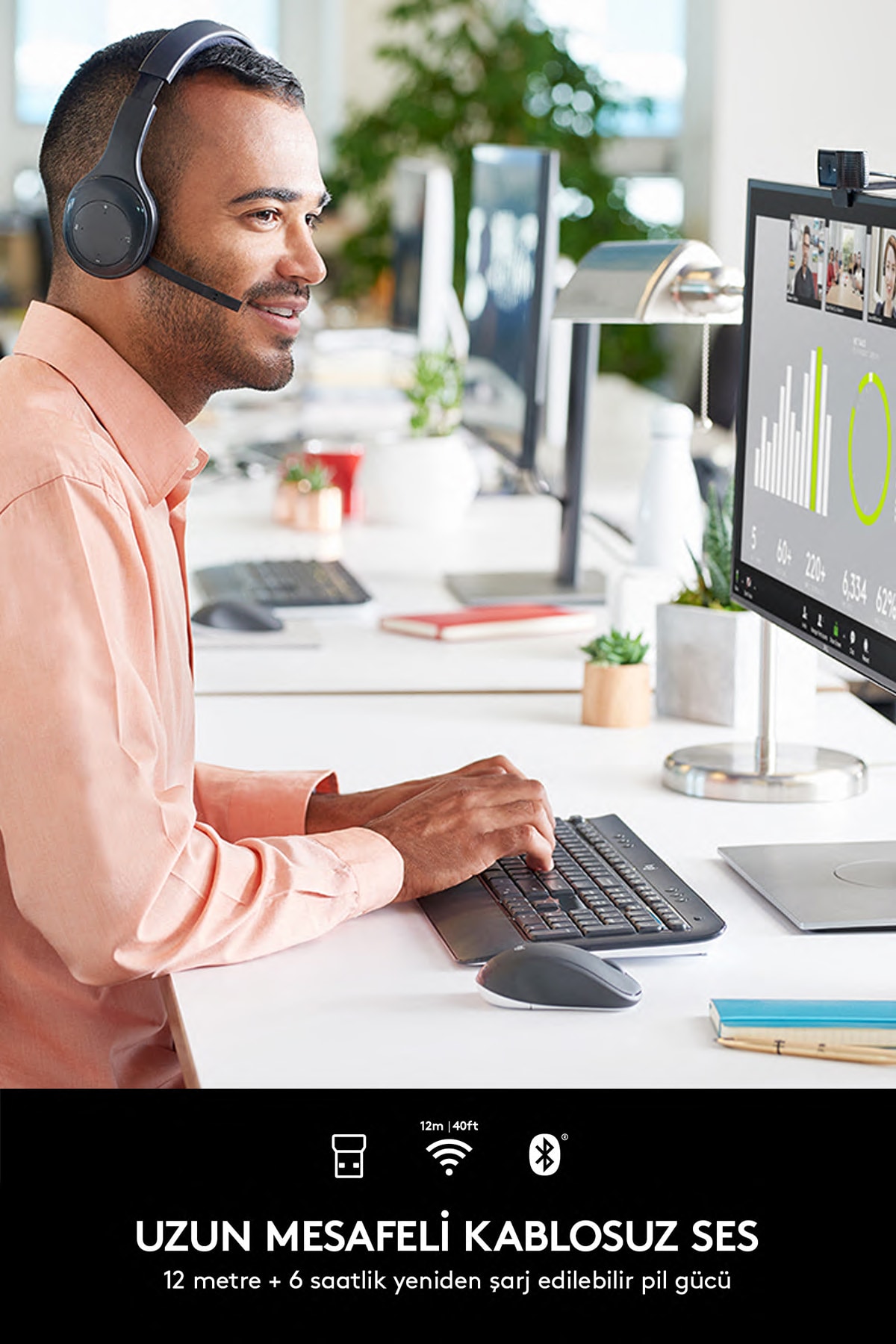 logitech kablosuz kulaklık h800