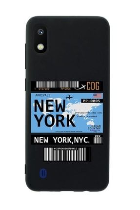 Samsung A10 New York Premium Silikonlu Telefon Kılıfı MCANDLNWYRK108