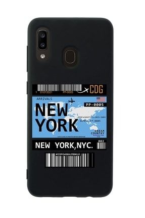 Samsung A30 New York Premium Silikonlu Telefon Kılıfı MCANDLNWYRK242