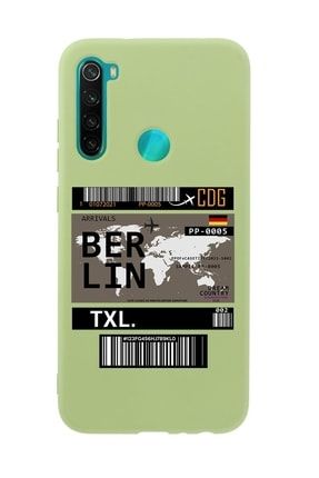 Xiaomi Redmi Note 8 Berlin Premium Silikonlu Telefon Kılıfı MCANDLBRLN191