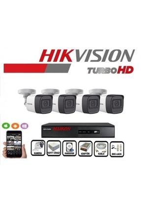Haikon 4 Kameralı Güvenlik Paket Set Hdd Dahil HİKVİSON 4 LÜ SET