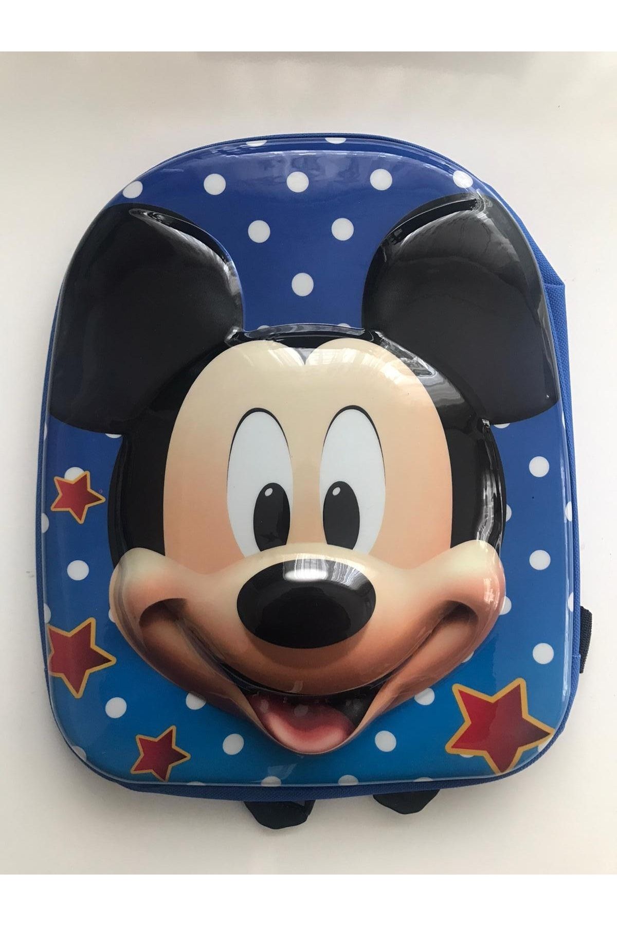 bircan shop 5d Kabartmalı Anaokulu Kreş Ve Günlük Kullanım Çantası Mickey Mouse Sırt Çantası