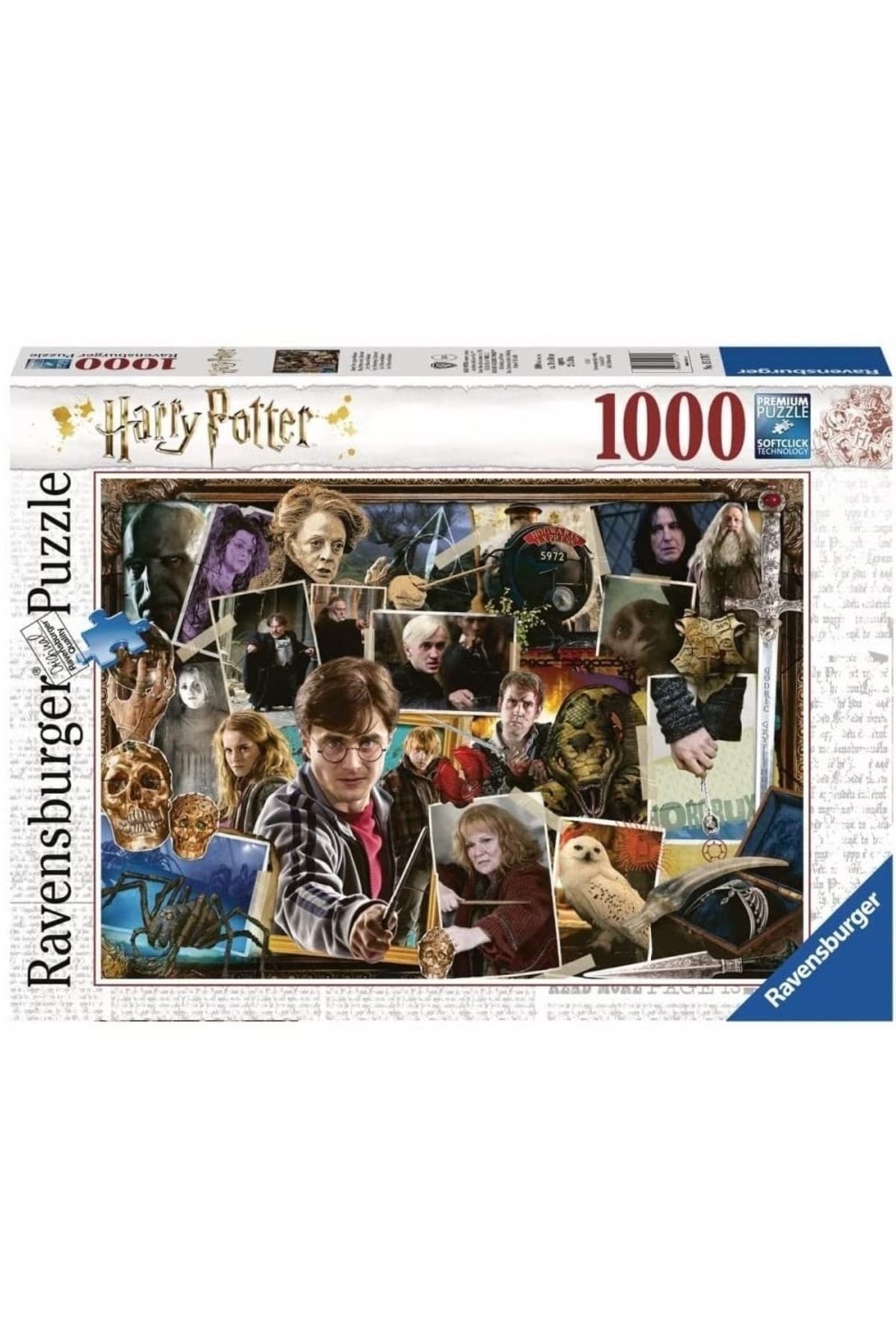 RAVENSBURGER Puzzle, Harry Potter, 1000 Parça