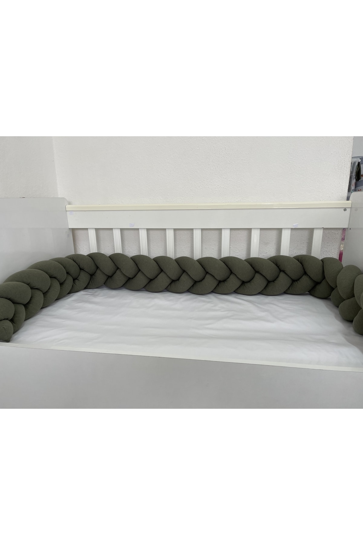 240 Cm 3'lü Örgü Koruma /50x90 Sepet Beşik - Yatak Koruyucu 3