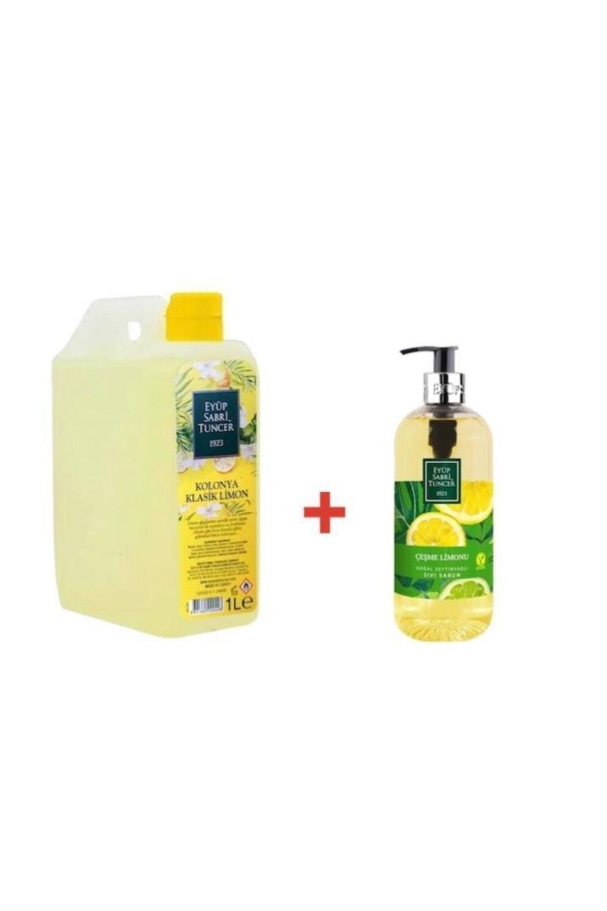 Est Cologne Pvc 1lt Lemon + Ceşme Liquid Soap Lemon 500ml Eyüp Sabri Tuncer