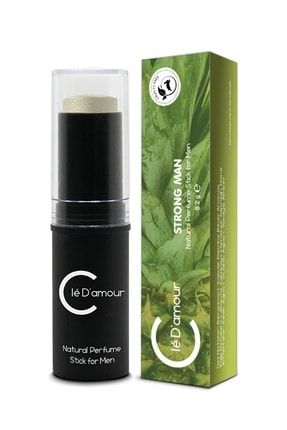 Cle D'amour Erkek Stick Parfüm 6,2 gr - Strong Man (FOUGÈRE/AROMATİK) Men - Vegan CDMK104